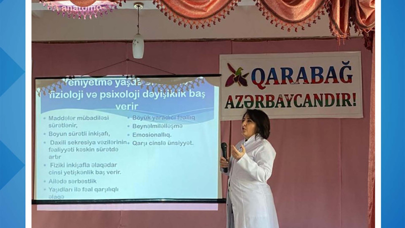 Sumqayıtda şagirdlərə maarifləndirici seminar keçirilib