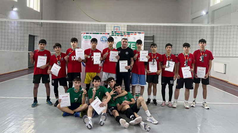 Voleybol üzrə şəhər kubokunun qalibləri müəyyənləşdi