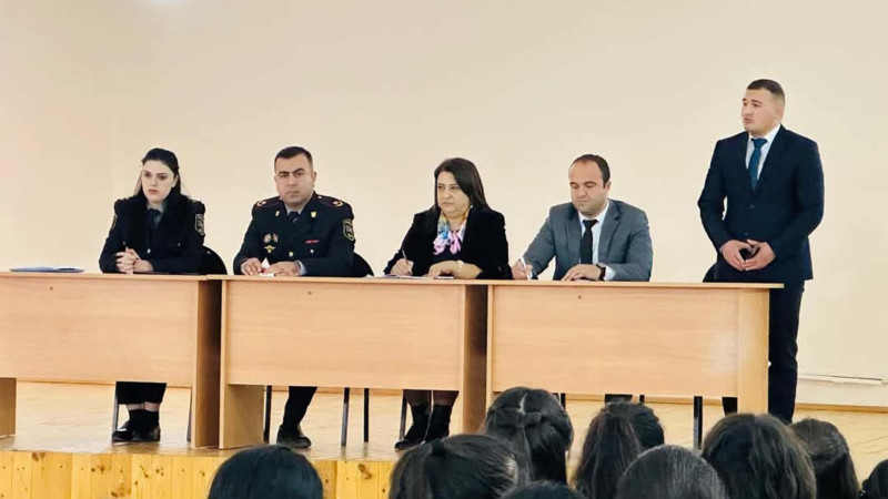 Məktəblilər üçün narkomaniyaya qarşı maarifləndirici tədbir