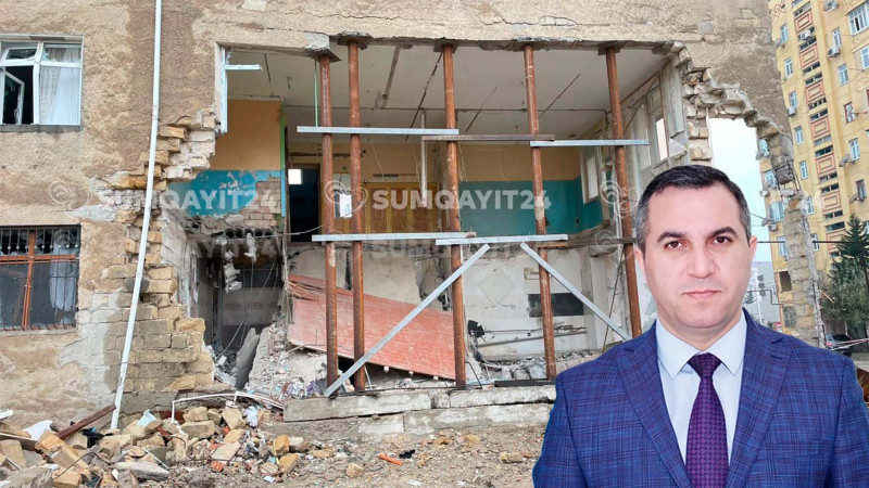 Partlayış baş vermiş bina sakinlərinin kirayə haqqını kim ödəyəcək? - RƏSMİ