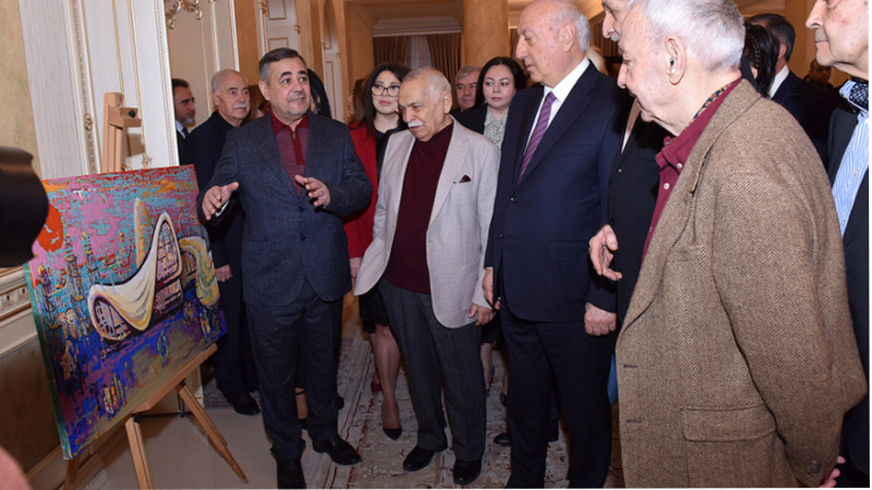 Sumqayıt teatrında sərgi keçirilib
