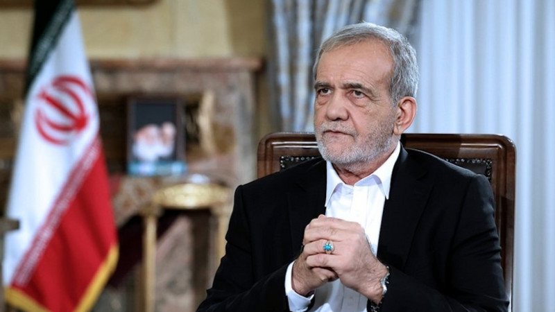 Məsud Pezeşkian da İlham Əliyevə başsağlığı verib