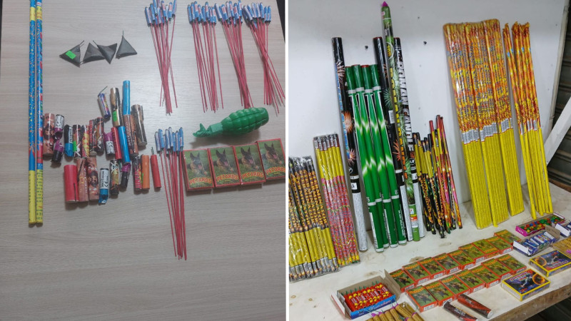 Sumqayıtda pirotexniki vasitələrə qarşı reyd