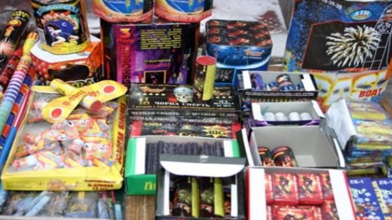 Sumqayıtda pirotexnika satan şəxs SAXLANILDI