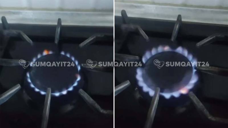 Sumqayıtda qazın təzyiqi yenidən “oynayır” - VİDEO