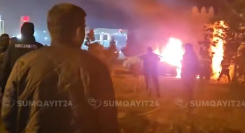 Sumqayıtda ağır avtomobil qəzası baş verib - YENİLƏNİB