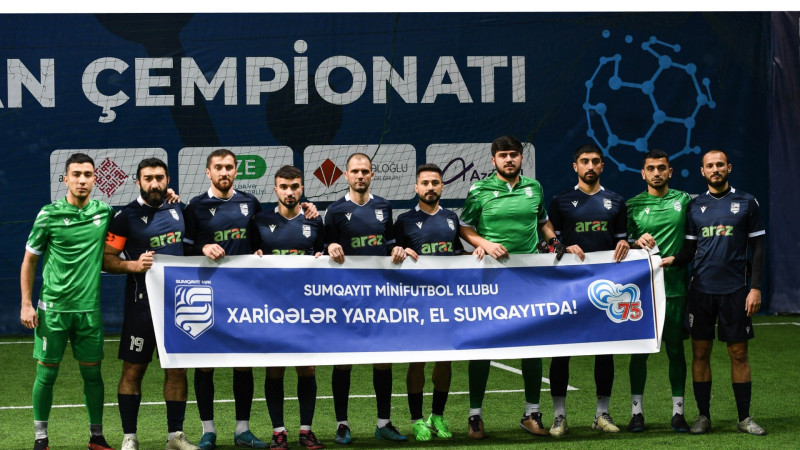 Azərbaycan çempionatı: Sumqayıt minfutbolçularından QƏLƏBƏ