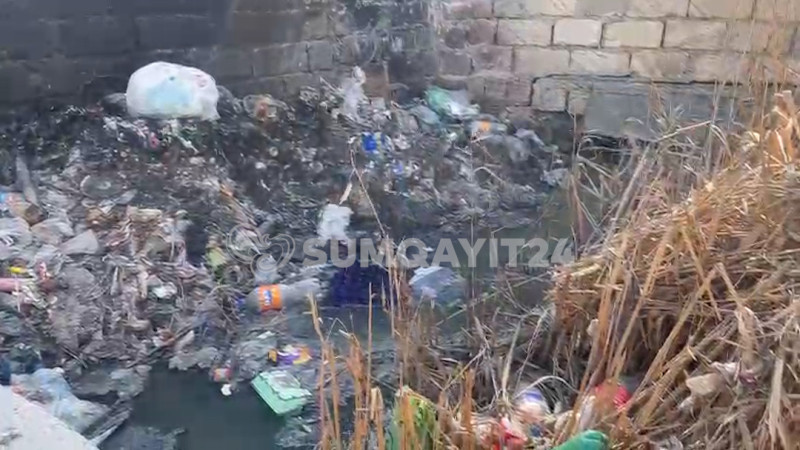 “Betonzavod” sakinlərinin kanalizasiya dərdi - VİDEO