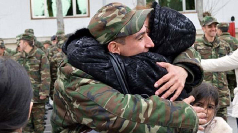 Əsgərlərlə görüşlərə qadağa qoyuldu