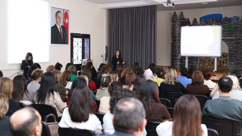 Sumqayıtda təhsilverənlər üçün təlim təşkil olunub