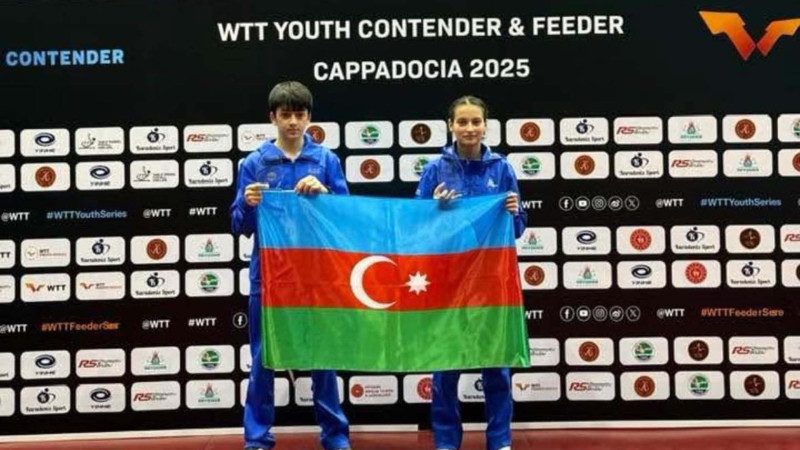 Sumqayıtlı tennisçi Türkiyədə qızıl medal qazanıb