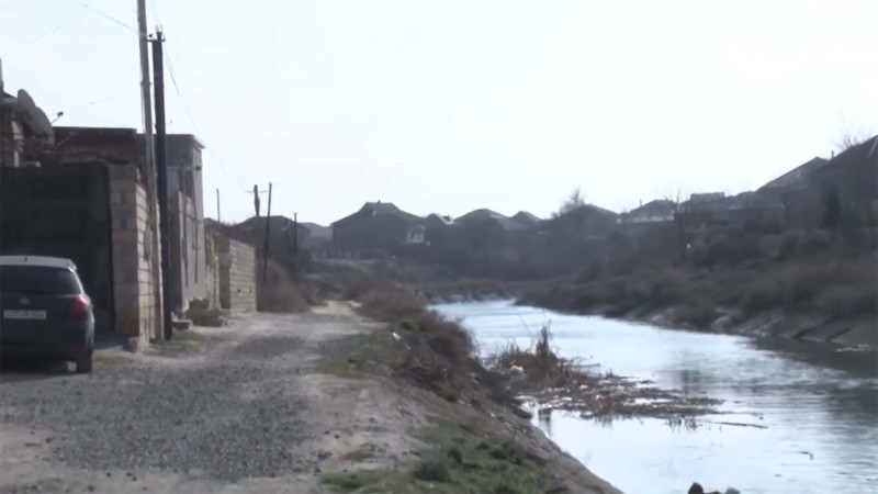 Su kanalı niyə hasarlanmır? - Sakinlər təhlükə ilə üz-üzə