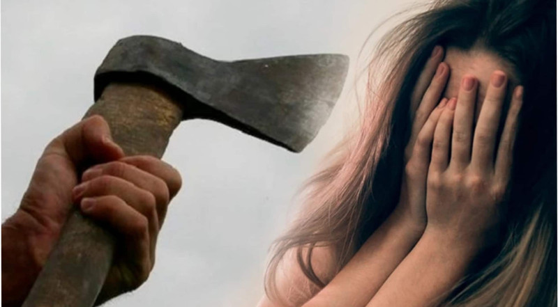 Meyiti balta ilə doğrayıb, tualet quyusuna tökdü