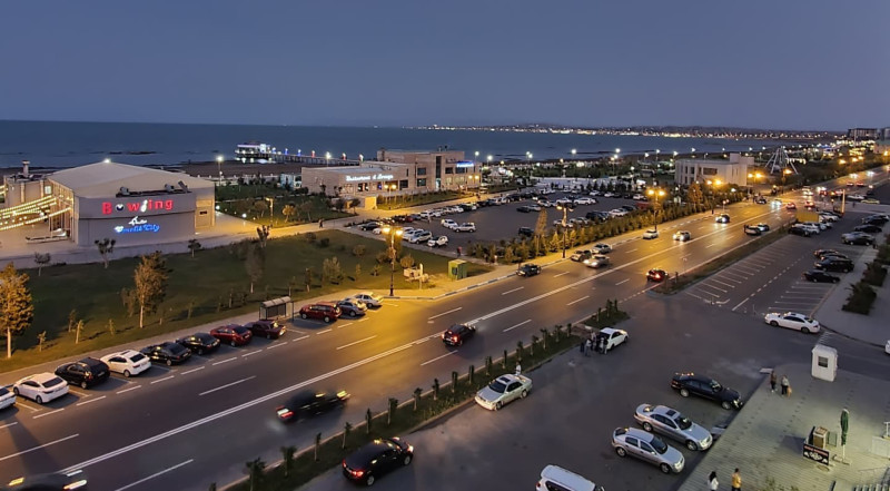 Sumqayıt bulvarında MARŞRUT ÇATIŞMAZLIĞI