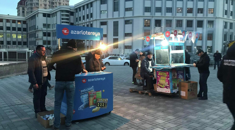 Sumqayıtda lotereya biletləri talanıb