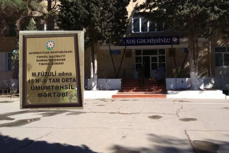 Sumqayıt məktəbində repetitorluq və maliyyə qalmaqalı