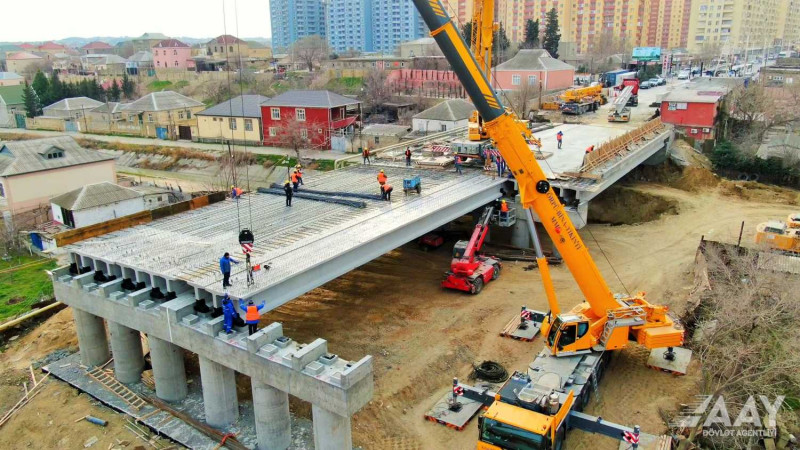 Saray körpüsünün tikinti işləri hansı mərhələdədir?