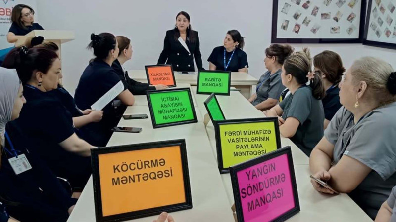 Sumqayıtın tibb ocaqlarında maarifləndirmə tədbirləri təşkil olunub