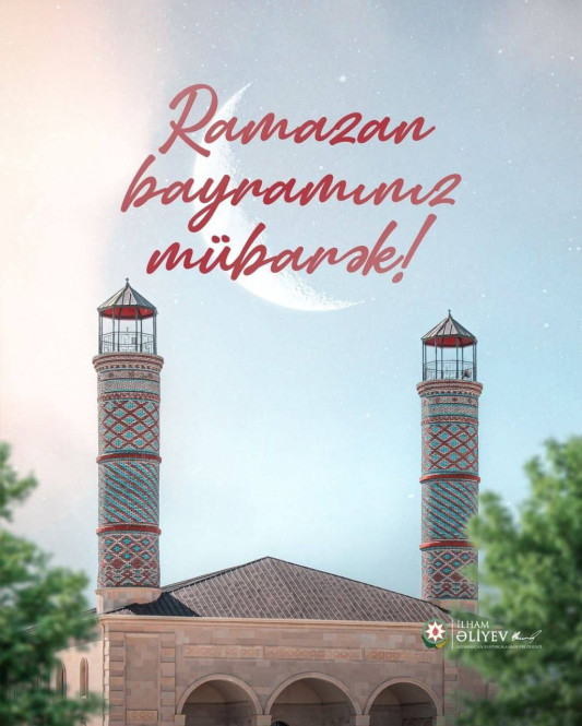 Prezident İlham Əliyev Ramazan bayramı münasibətilə paylaşım edib – FOTO