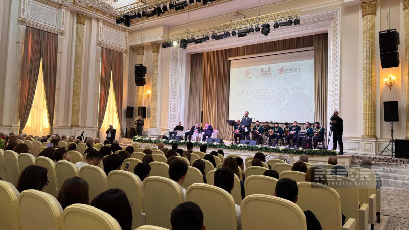 Sumqayıtda Poeziya günü qeyd olundu