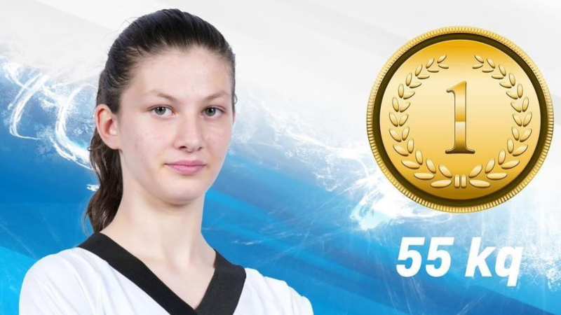 Sumqayıtlı yeniyetmə Vətənə qızıl medalla döndü