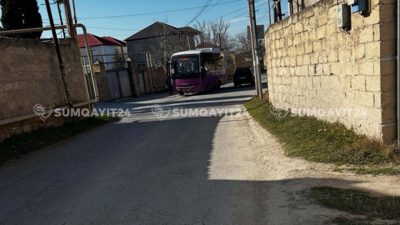 Hərəkət sxeminə məhəl qoymayan 33 nömrəli marşrut