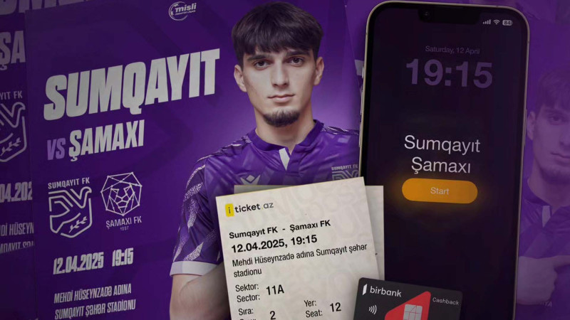 Sumqayıt - Şamaxı matçının biletləri SATIŞDA