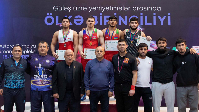 Sumqayıt idmançıları Astarada fəxri yerləri tutublar 