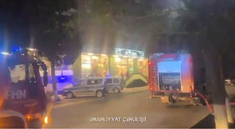 Sumqayıtda yanğın, 14 nəfər təxliyə edilib