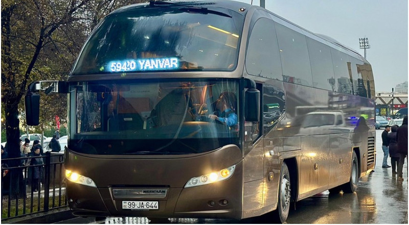 Yeni Bakı–Sumqayıt avtobusları 25 mindən çox sərnişin daşıyıb 