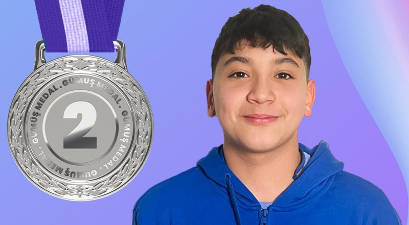 Sumqayıtlı üzgüçü Gimnaziada ikincisi oldu