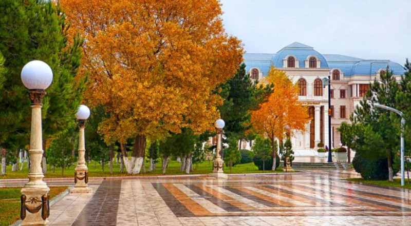 Sumqayıtda yağış, külək, duman 