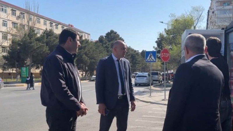 Sumqayıtda küçə ticarətinə qarşı reyd keçirildi