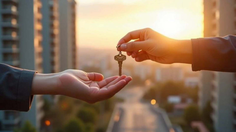 Sumqayıtda hərbçilərə mənzillər təqdim olundu - VİDEO