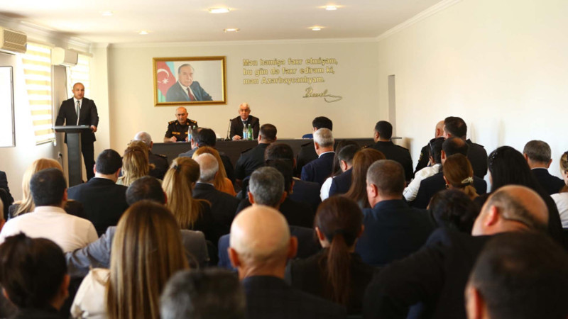 FHN Sumqayıtda müşavirə keçirib