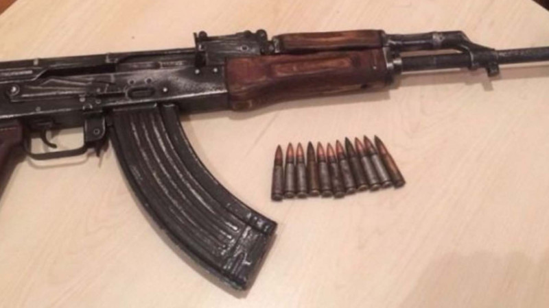 Novxanıda avtomat tapılıb