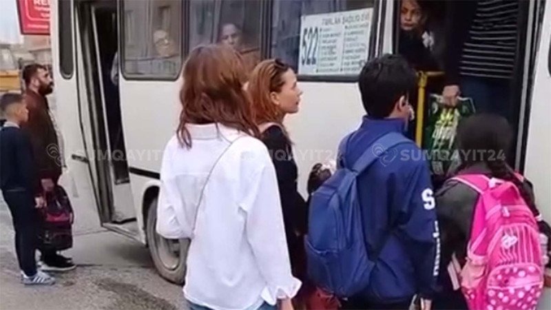 Sarayda avtobus problemi: “Taksiyə pul çatmır”