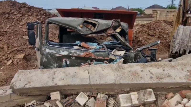 Hasarın altında qalan kişi 4 övlad atası imiş