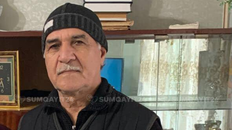 Sumqayıtda ahıl şəxs İTKİN DÜŞÜB - VİDEO