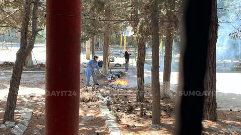 Sumqayıtda körpələri tüstüdə BOĞURLAR - ŞİKAYƏT