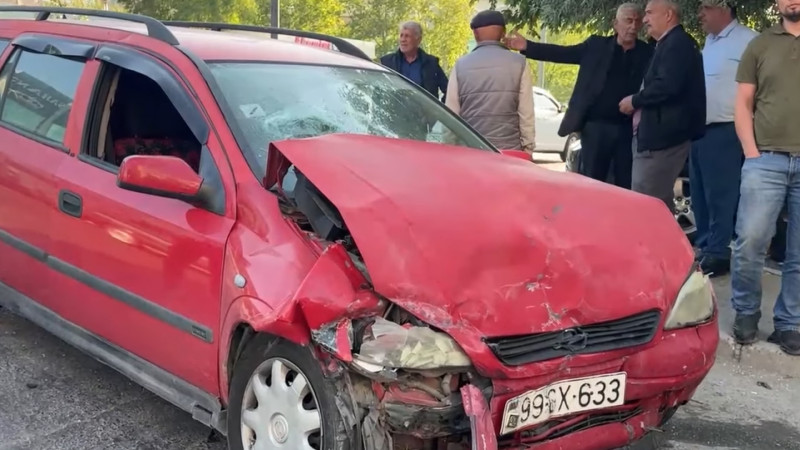 Sumqayıtda qəza - YARALILAR var - VİDEO