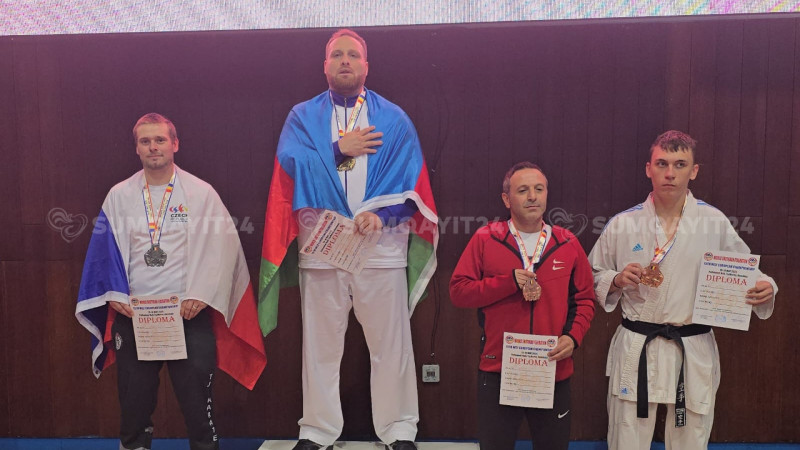 Sumqayıtlı veteran 4 qat Avropa ÇEMPİONU oldu 