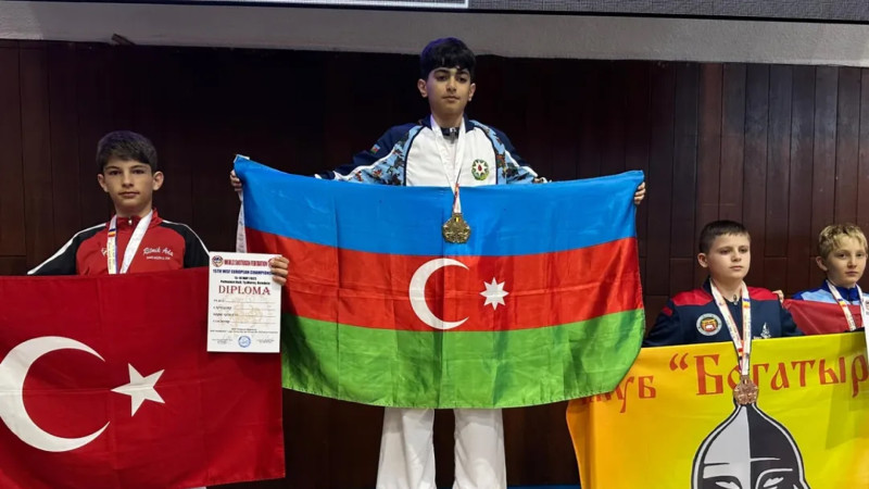 Sumqayıtlı gənc AVROPA ÇEMPİONU oldu