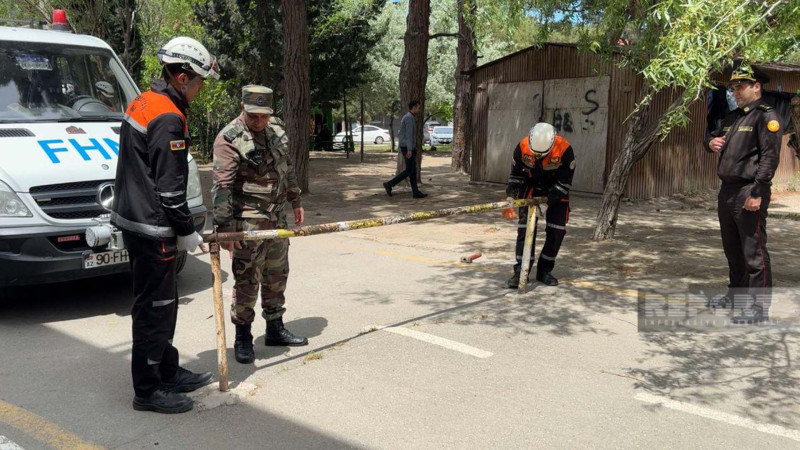 Sumqayıtda süni maneələr söküldü