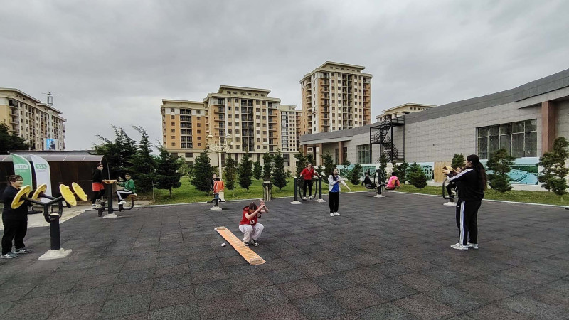 Gənclər Sumqayıt bulvarında sağlam həyat tərzini təbliğ ediblər