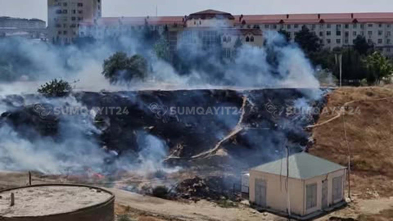 Sumqayıtda yanğın - YENİLƏNİB