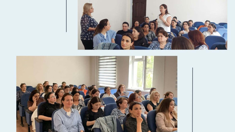 Sumqayıtda pediatrlar maarifləndirici seminarda iştirak ediblər