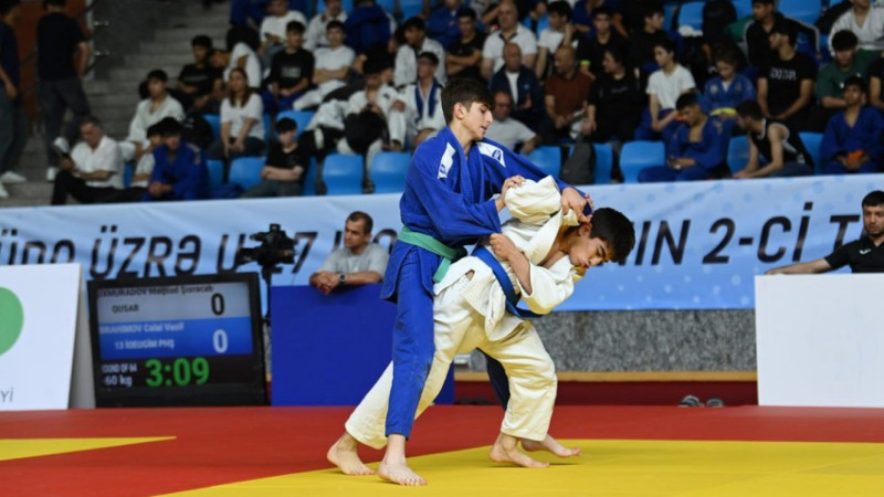 Sumqayıtlı cüdoçulardan uğurlu start - 1 QIZIL, 2 GÜMÜŞ