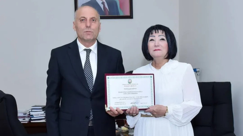 Sumqayıt təhsilinə 48 illik xidmət – Ayət Kərimova TƏLTİF OLUNDU