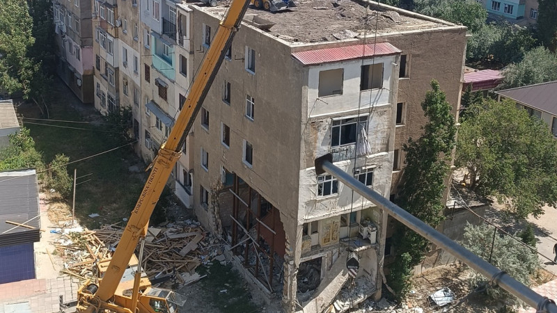 Partlayışdan zədələnən bina ilə bağlı SON qərar!